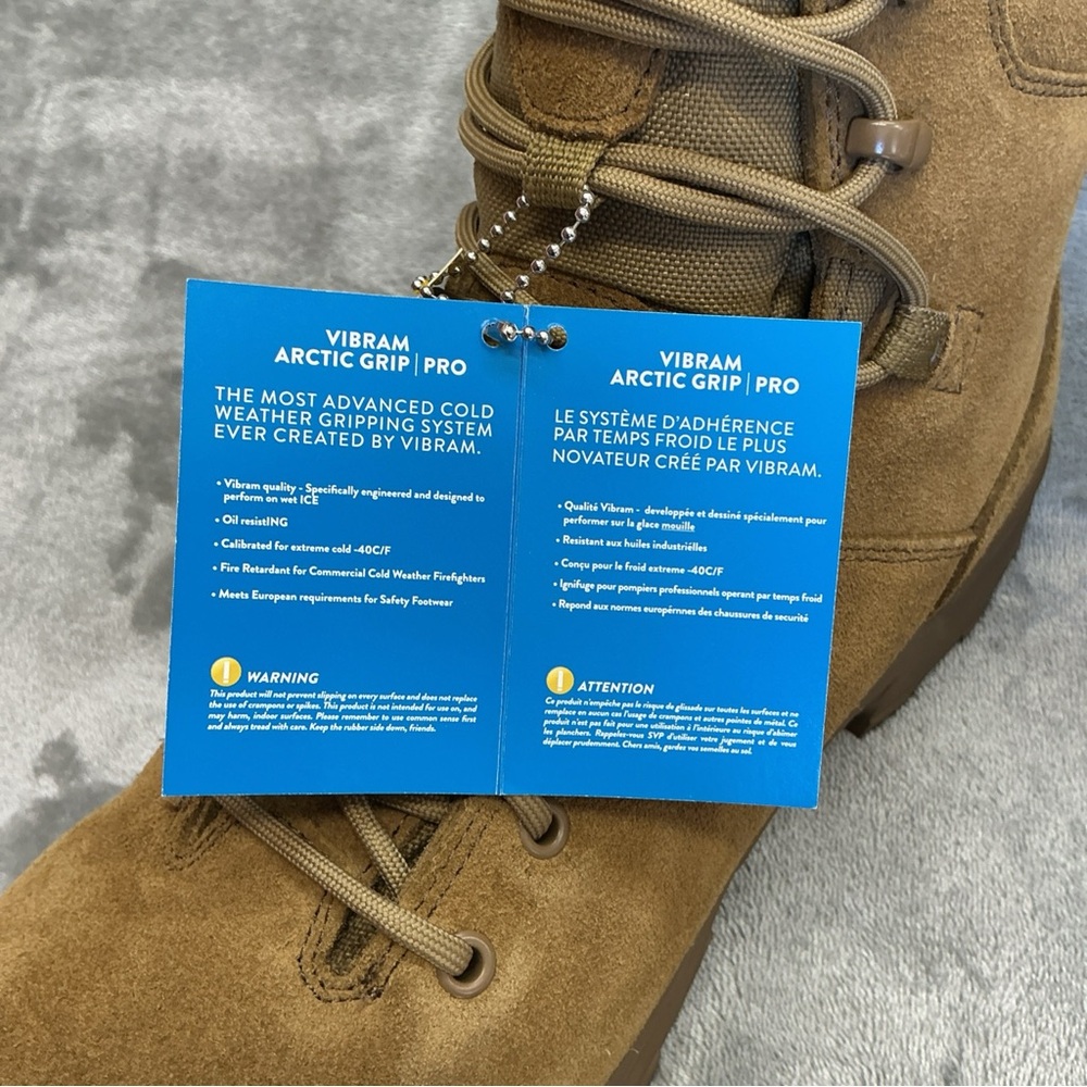 belleville boots Coyote Mens 11.5 Wide squall insulated composite toe BV555INSCT - Picture 4 of 12